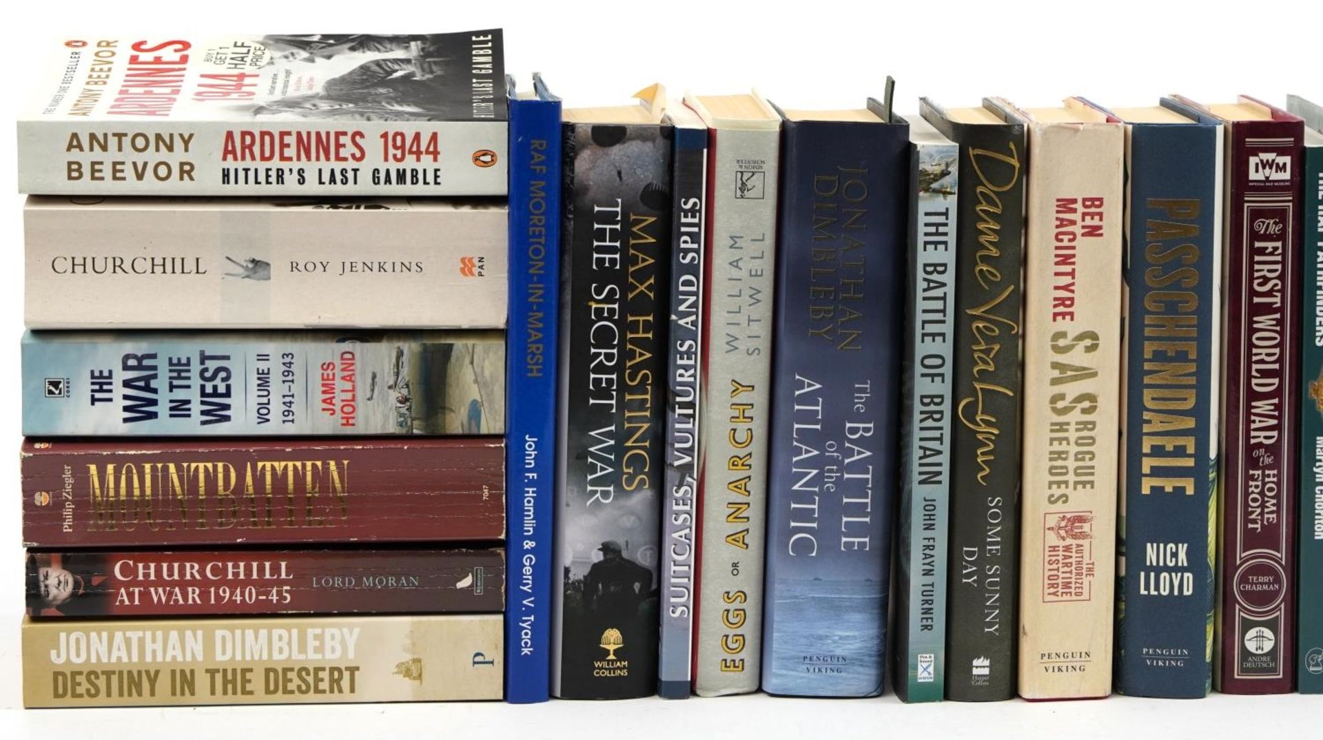 Selection of War books including hardback on Passchendaele, Max Hastings Catastrophe, The Secret - Bild 2 aus 3