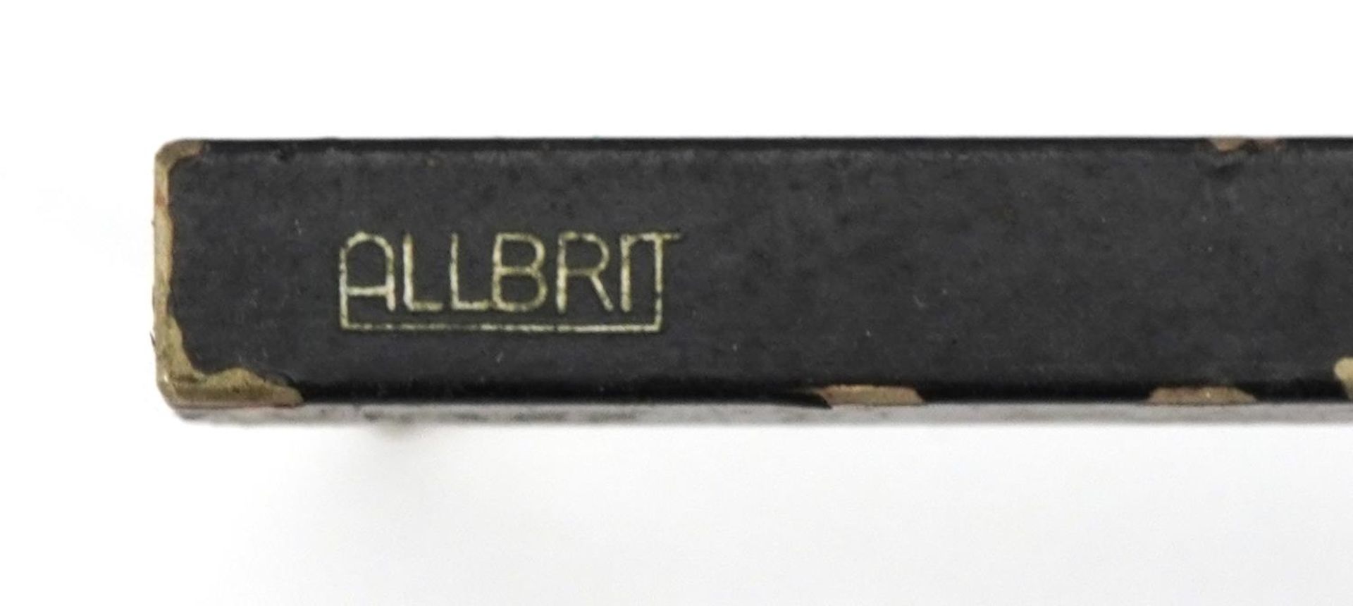 Allbrit drawing instrument with Bakelite case, 24.5cm wide - Bild 4 aus 5