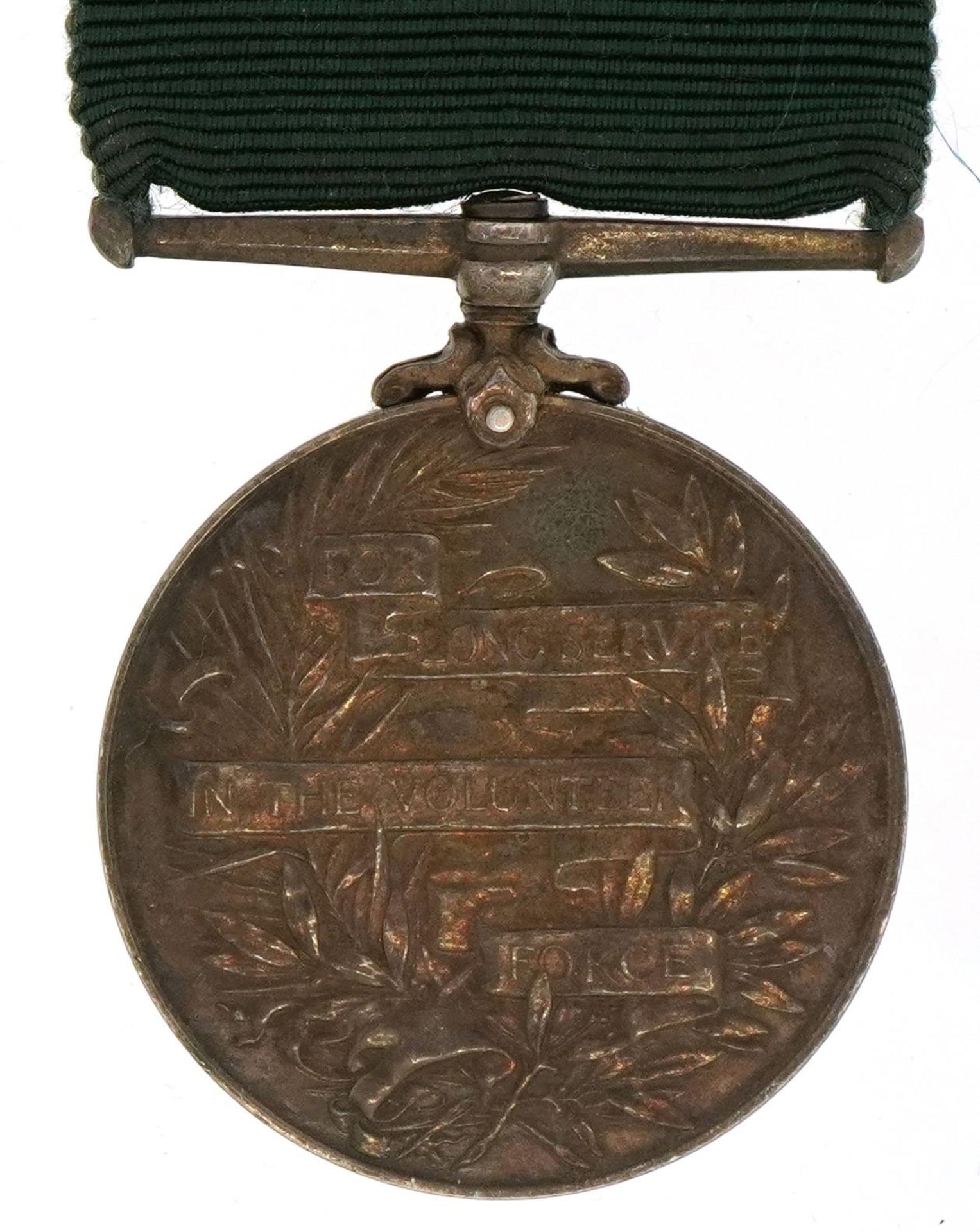 Edward VII British military Volunteer Long Service medal awarded to 2925SJT:T.G.CUTMORE3KENTR.G.A.V. - Bild 3 aus 5