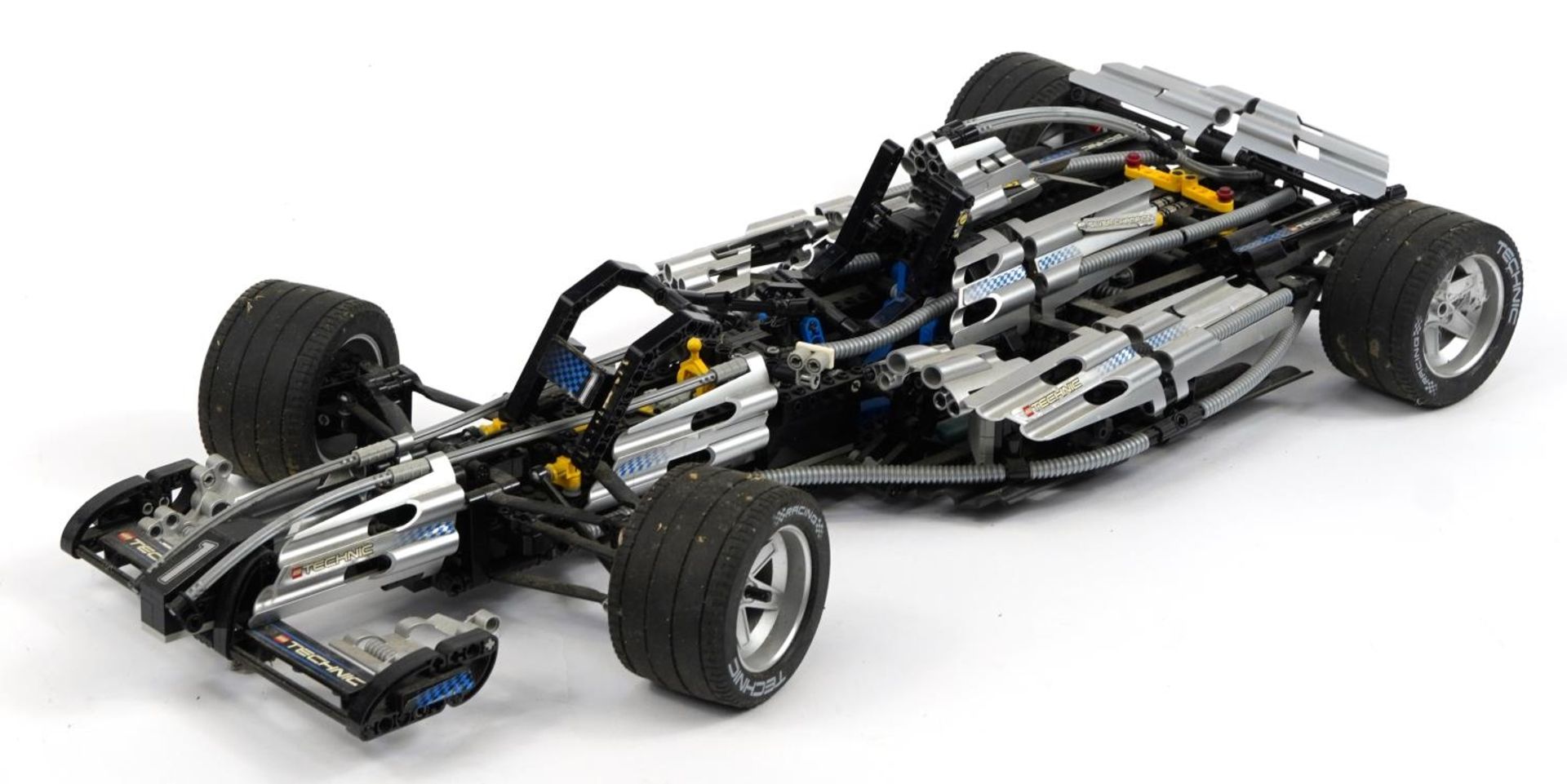 Vintage Lego Technic Silver Champion car with box and instructions, number 8458 - Image 2 of 4