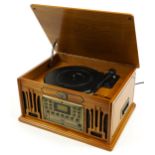 Retro Classic radiogram/CD player model D516/2137, 46cm wide