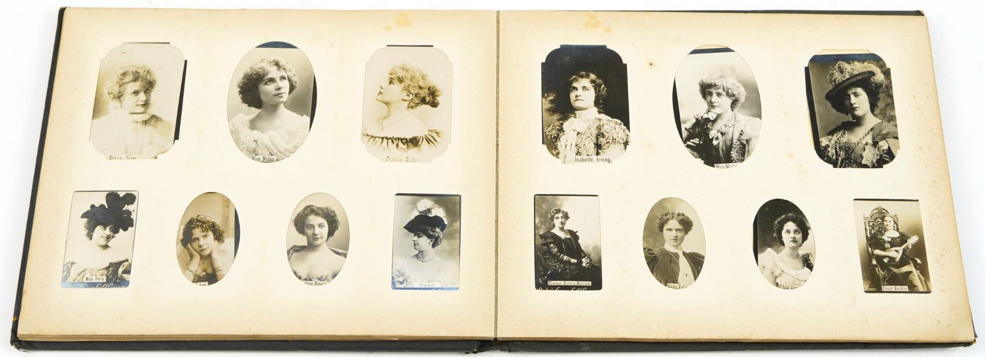 Ogden's photo album with photos including Lord Kitchener, Baden Power and theatrical actresses - Bild 6 aus 10