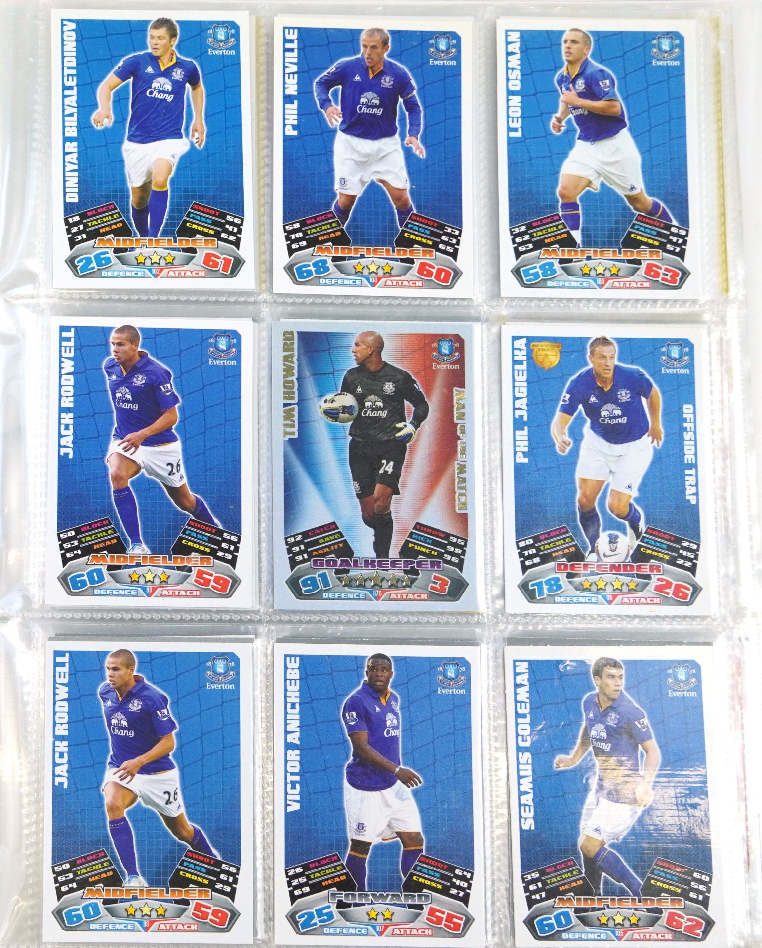 Topps Match Attax football cards including Denis Bergman, Patrick Viera and Arsene Wenger season, - Image 6 of 9