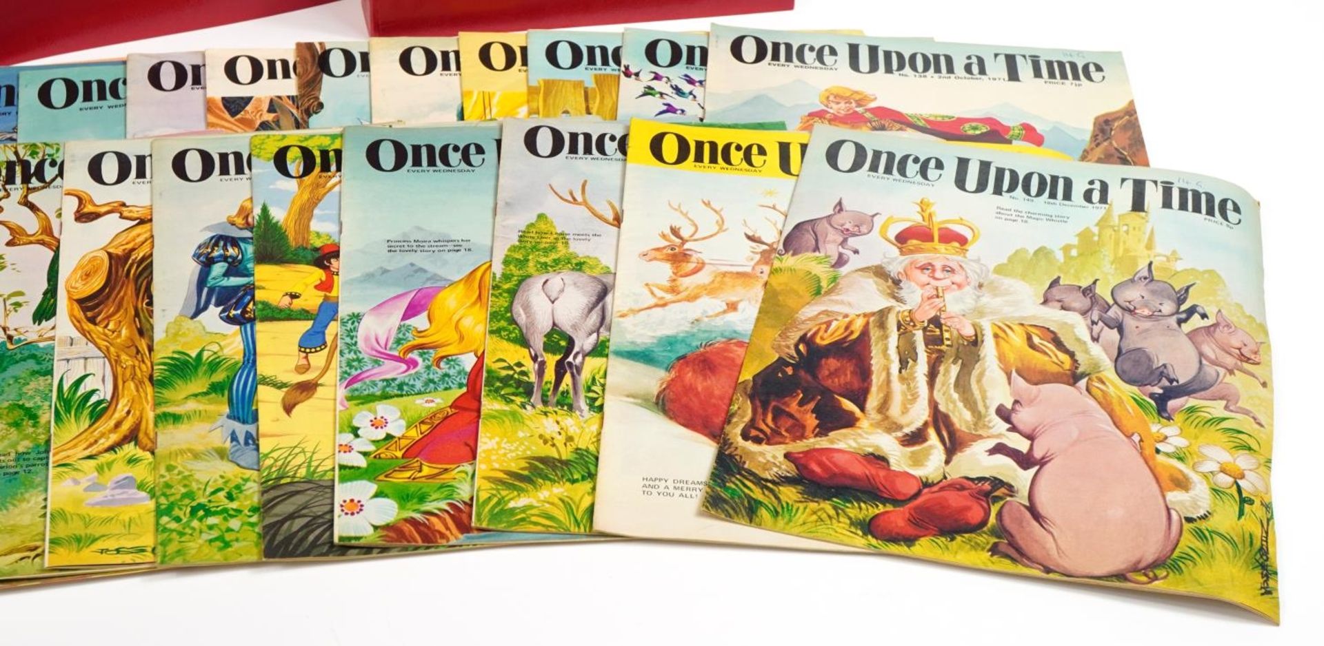 Large collection of 1970s Once Upon a Time fairy tale magazines - Bild 3 aus 4