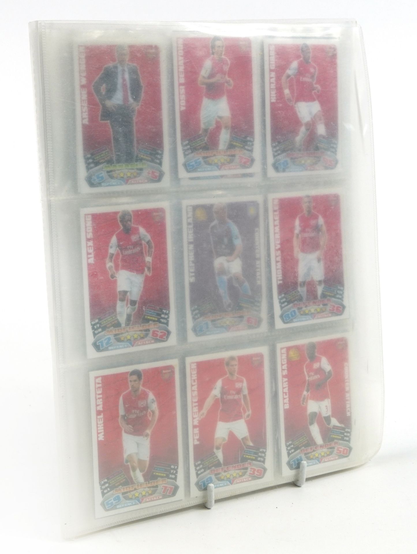 Topps Match Attax football cards including Denis Bergman, Patrick Viera and Arsene Wenger season, - Image 9 of 9