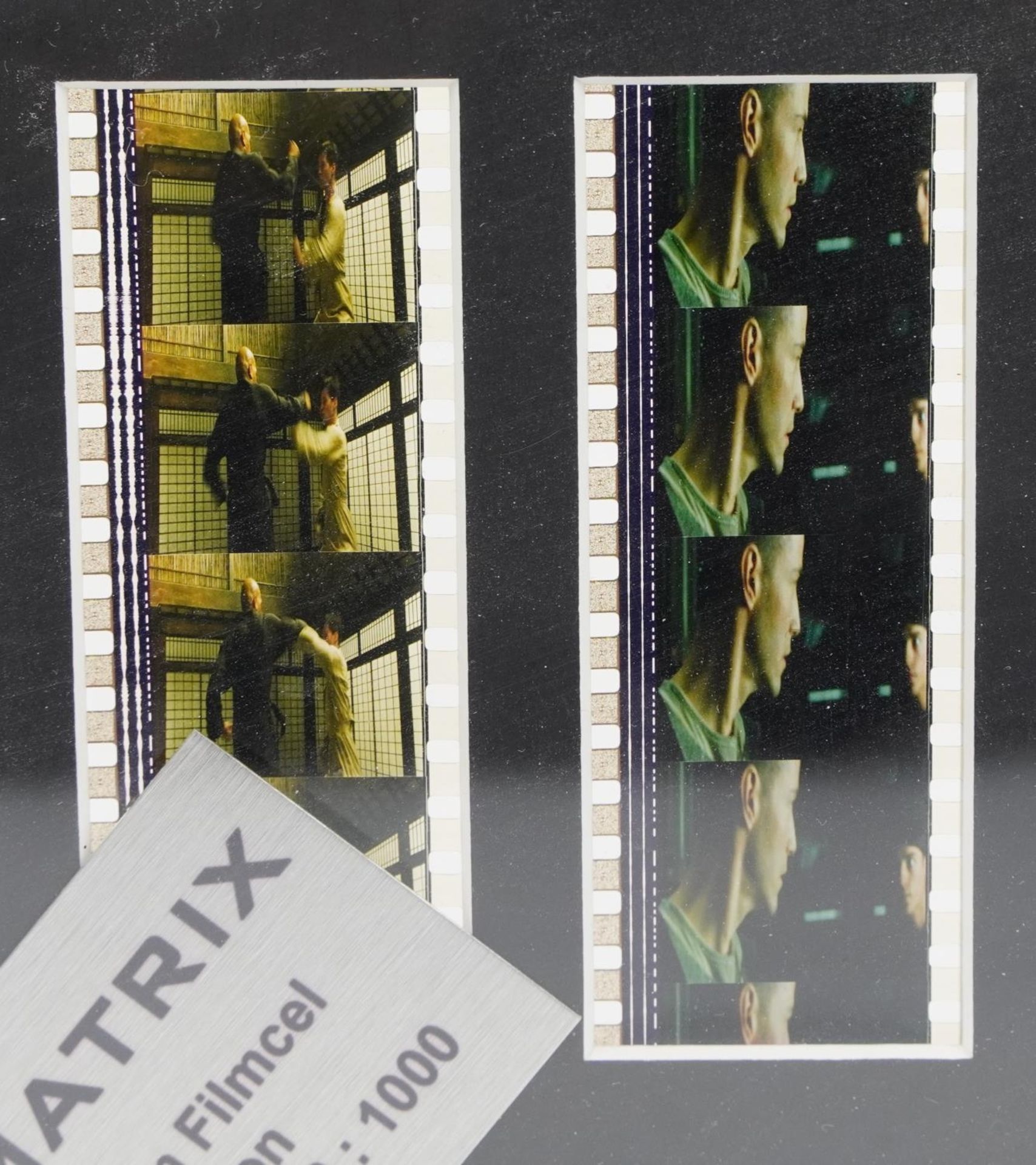 Three limited edition film cell displays comprising The Matrix, Harry Potter and the Chamber of - Image 5 of 7