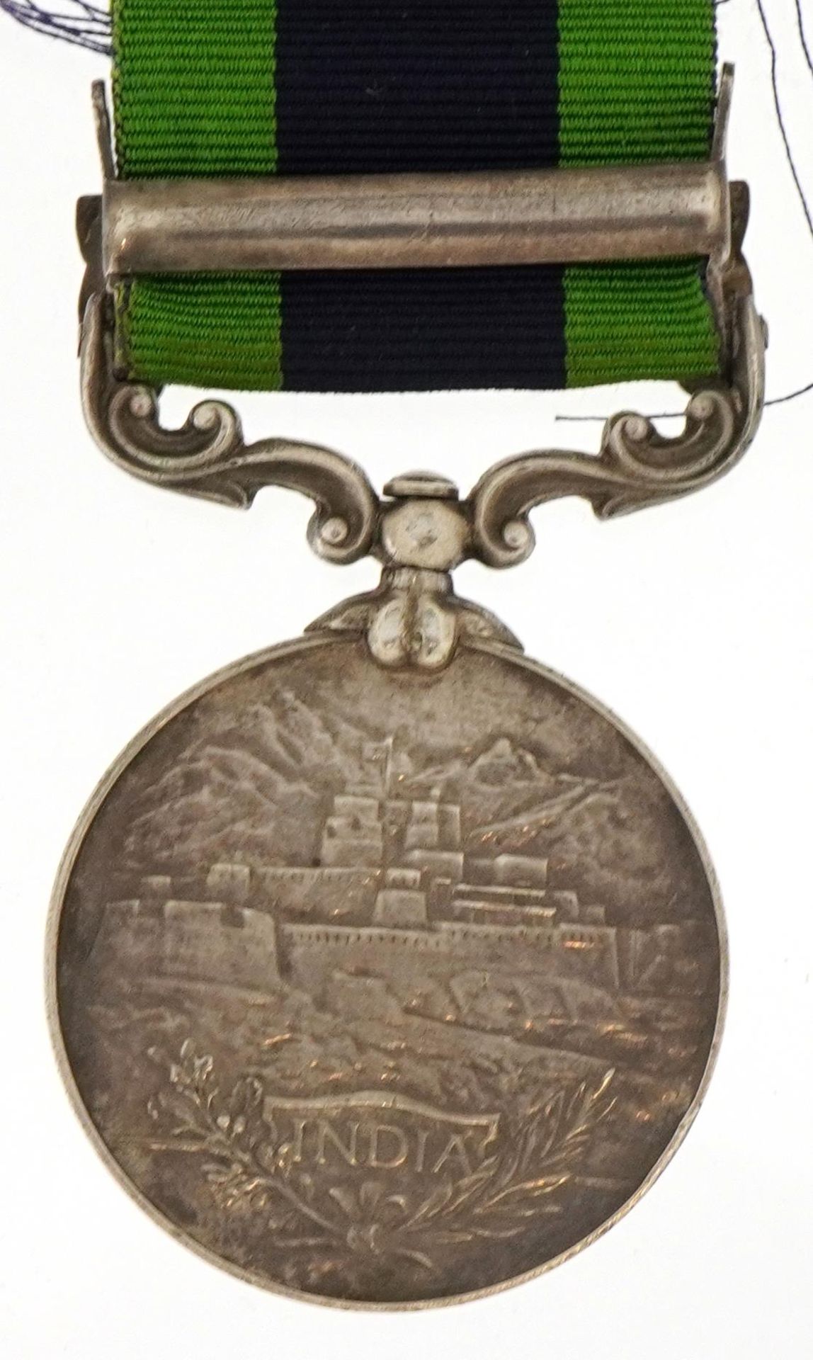 Edward VII British military India General Service medal with North West Frontier 1908 bar housed - Bild 4 aus 8