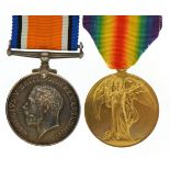 British military World War I pair awarded to 402196.2.A.M.S.M.DUTTON.R.A.F.