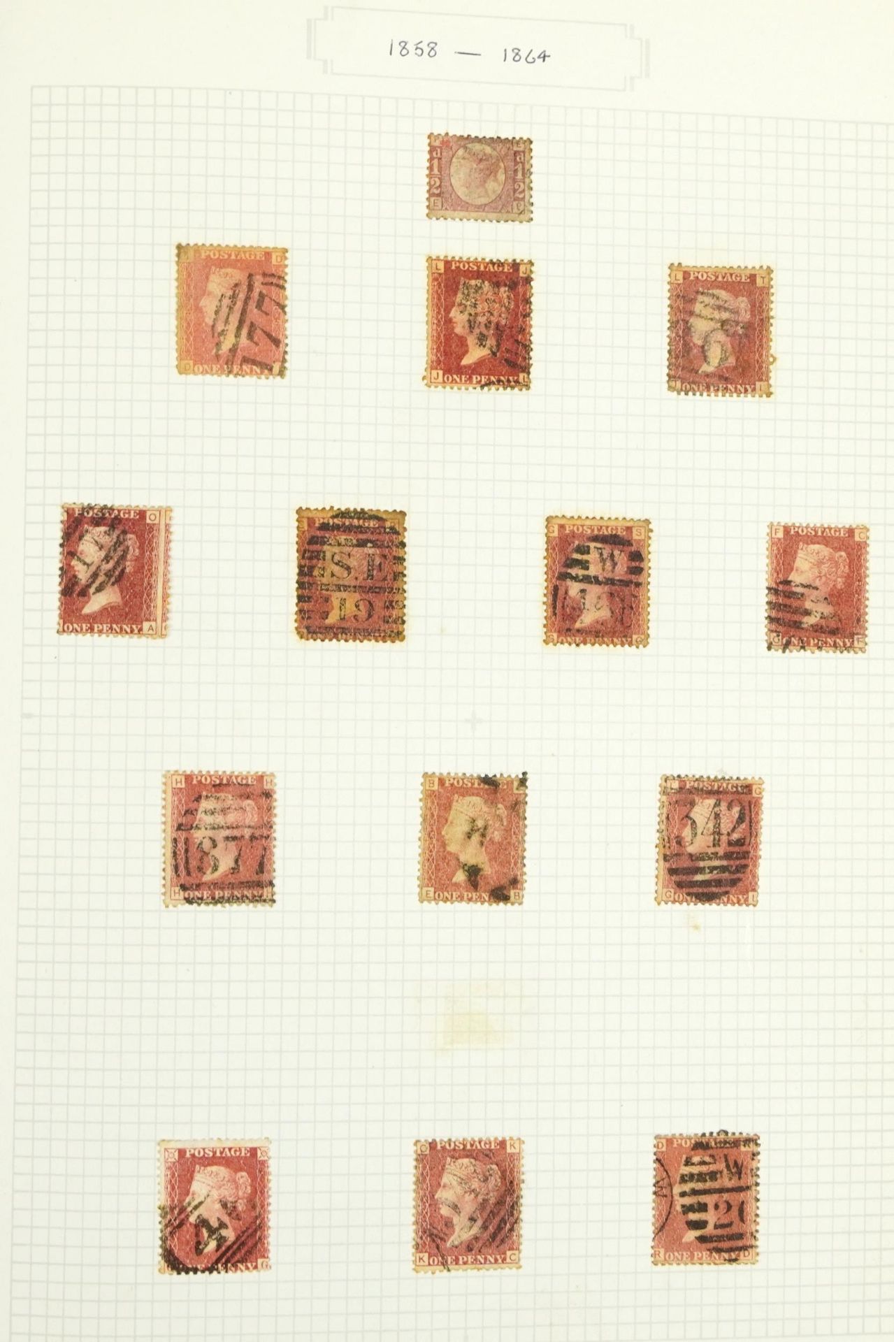 Extensive collection of 19th century and later British and World stamps arranged in nineteen