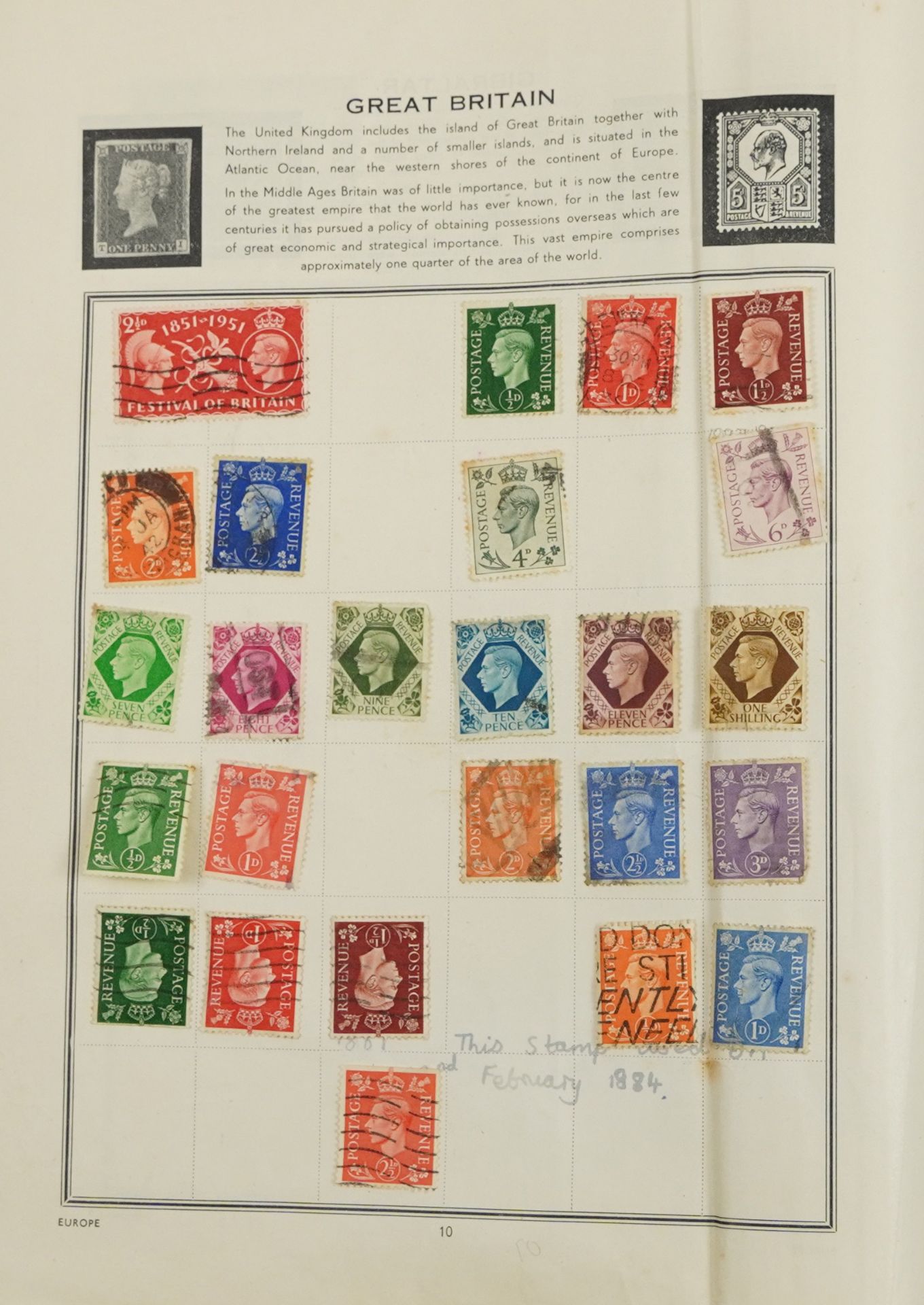 Extensive collection of world stamps arranged in albums, on envelopes and loose - Bild 9 aus 14