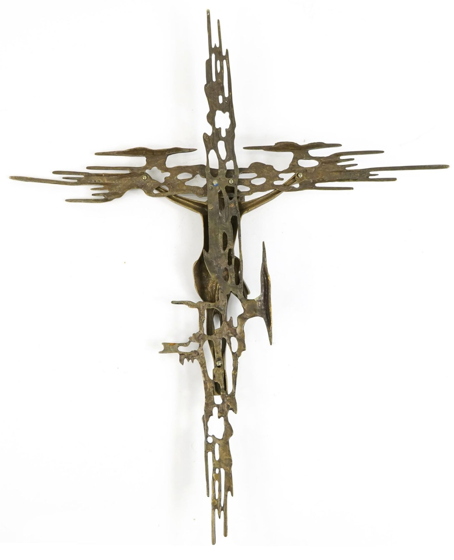 Large bronze corpus Christi, 76cm high - Bild 2 aus 2