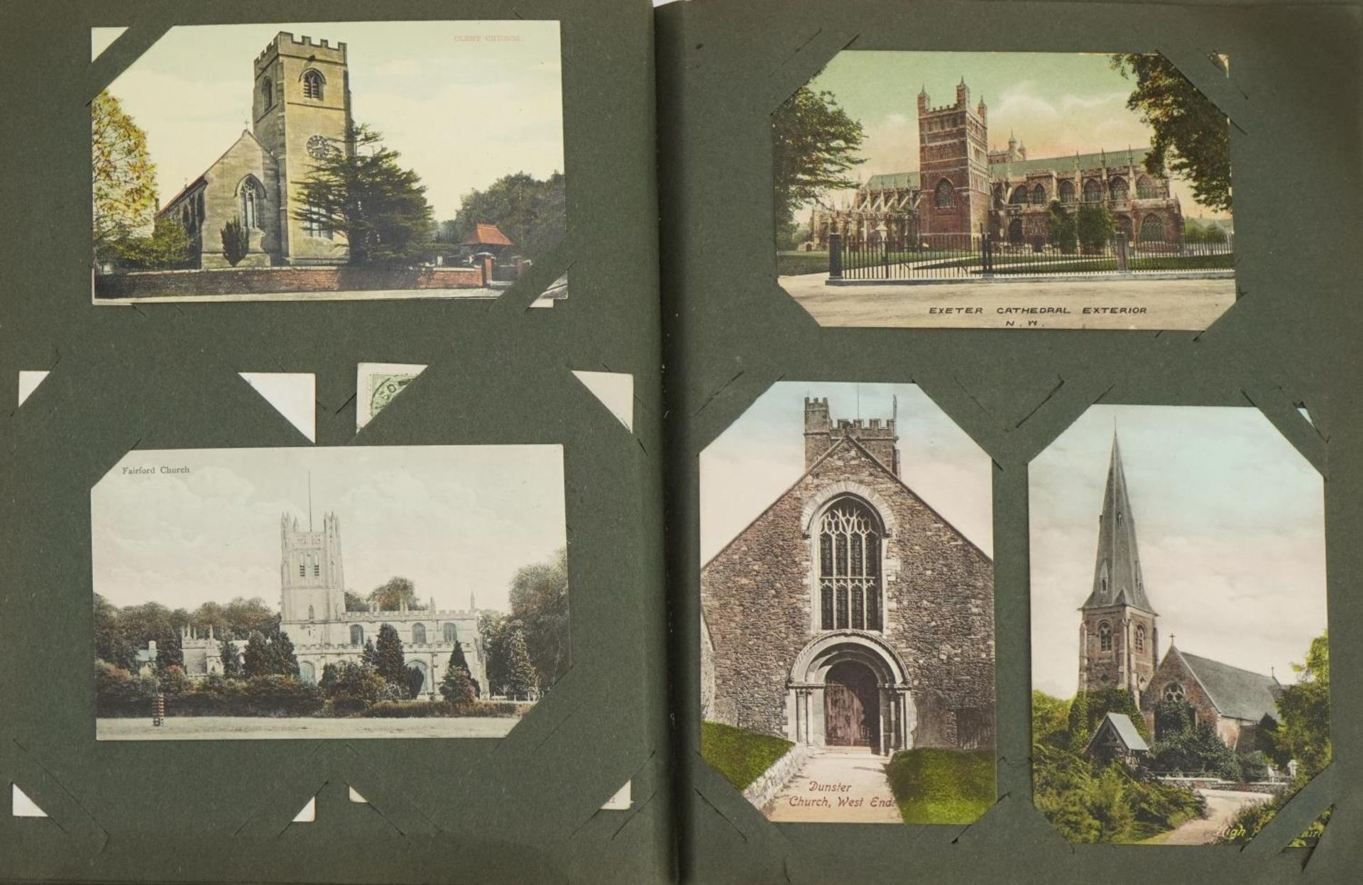 Album with approximately one hundred and fifty church postcards - Bild 5 aus 7