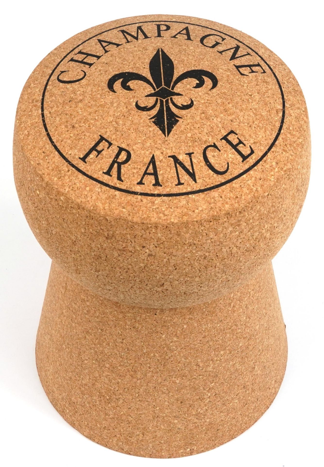 Novelty Champagne cork design stool, 48cm high - Bild 2 aus 4