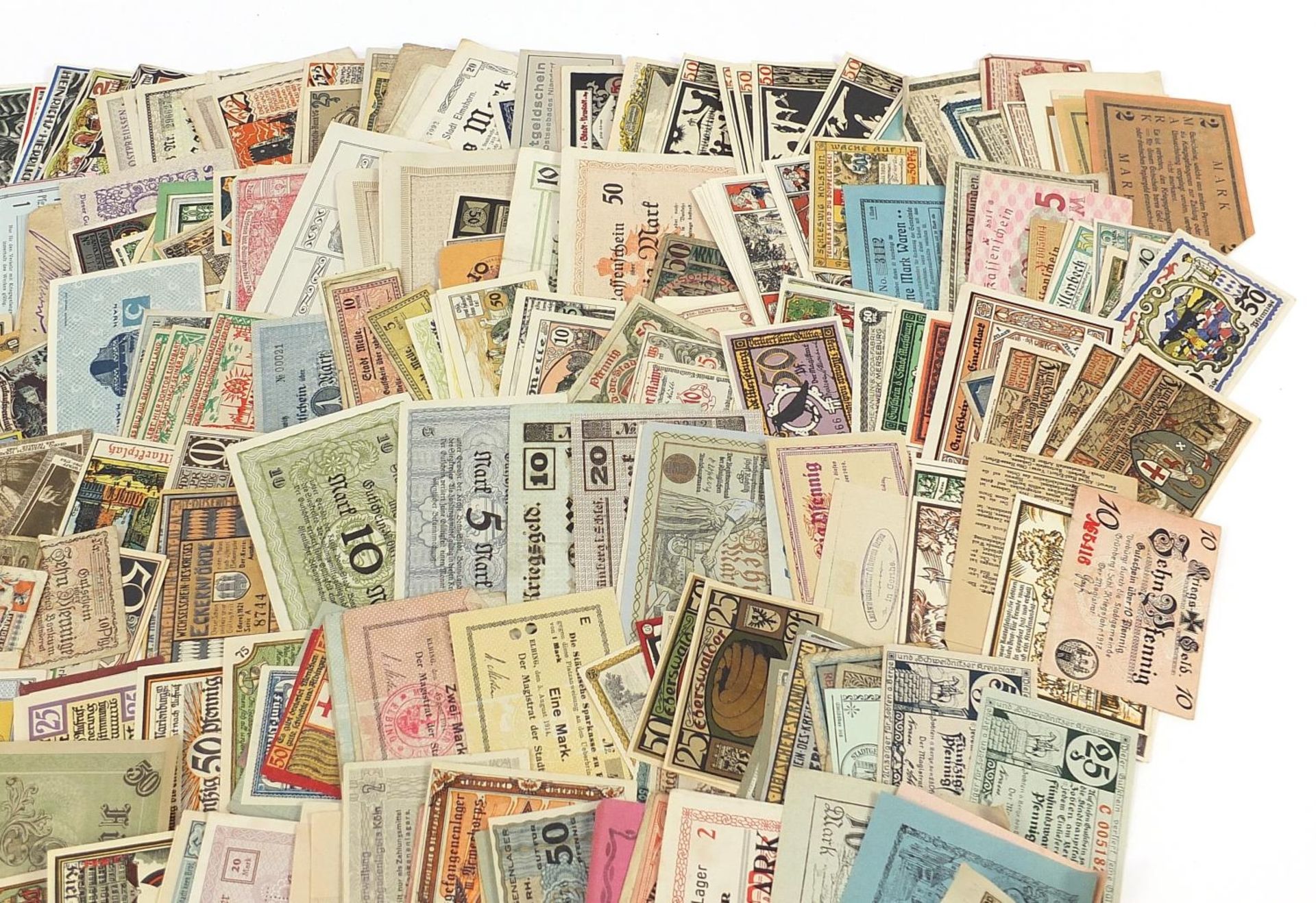 Extensive collection of early 20th century and later German banknotes - Image 3 of 5