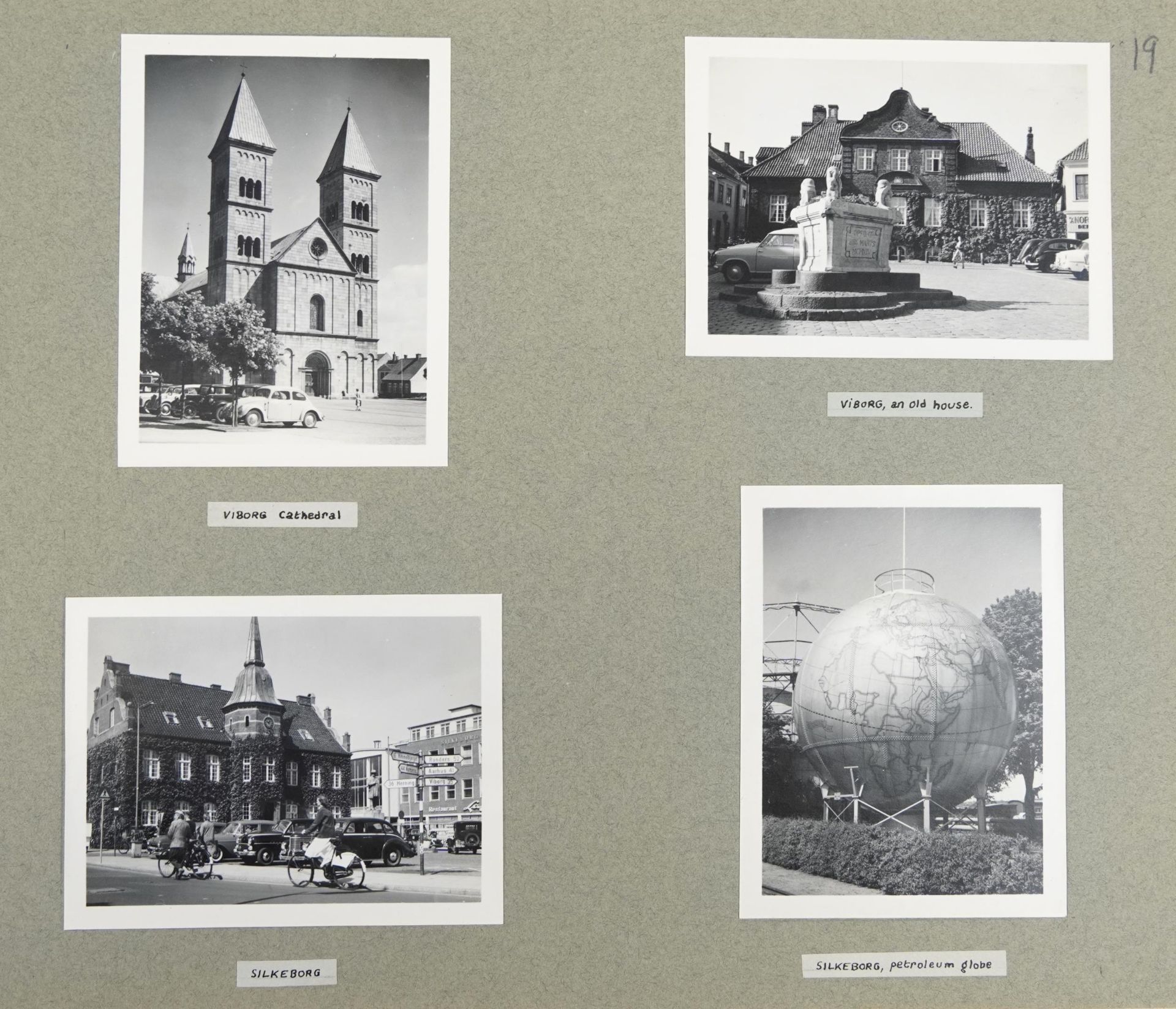 Collection of black and white photographs arranged in four albums including Sweden and Norway - Bild 13 aus 15