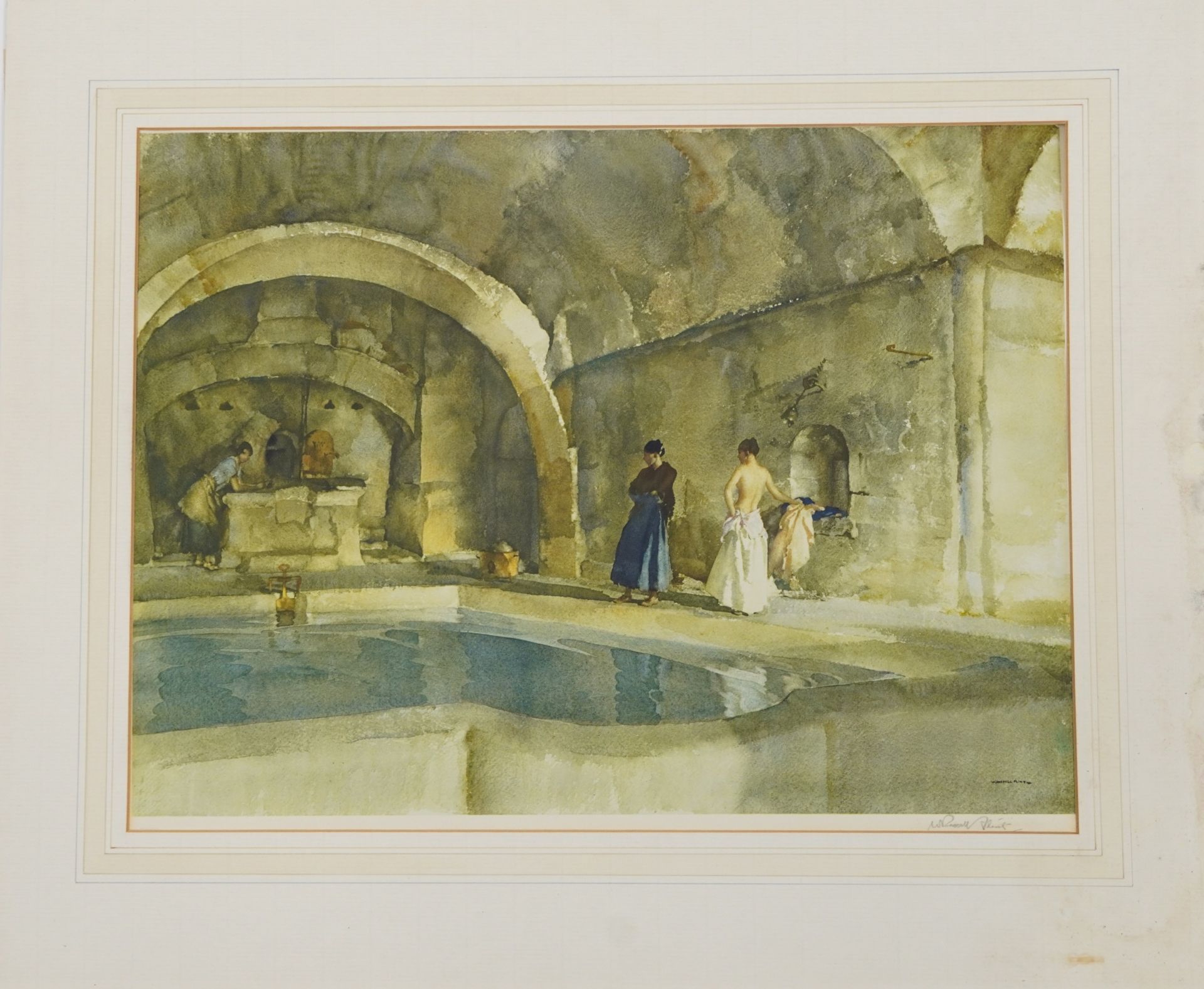 Sir William Russell Flint - Two pencil signed prints in colour, each with embossed blind stamp and a - Image 9 of 18