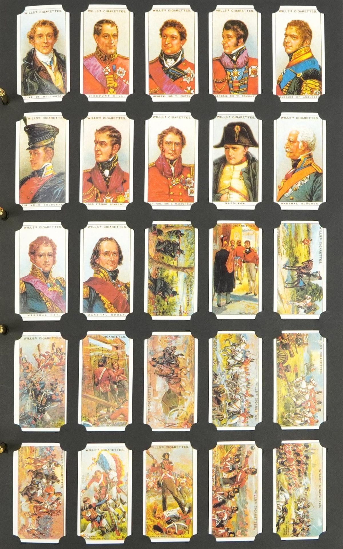 Large collection of cigarette cards arranged in two albums including Lambert & Butlers Motor Cars, - Bild 12 aus 17