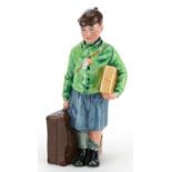 Royal Doulton Children of the Blitz figure with certificate, The Boy Evacuee HN3202, limited edition