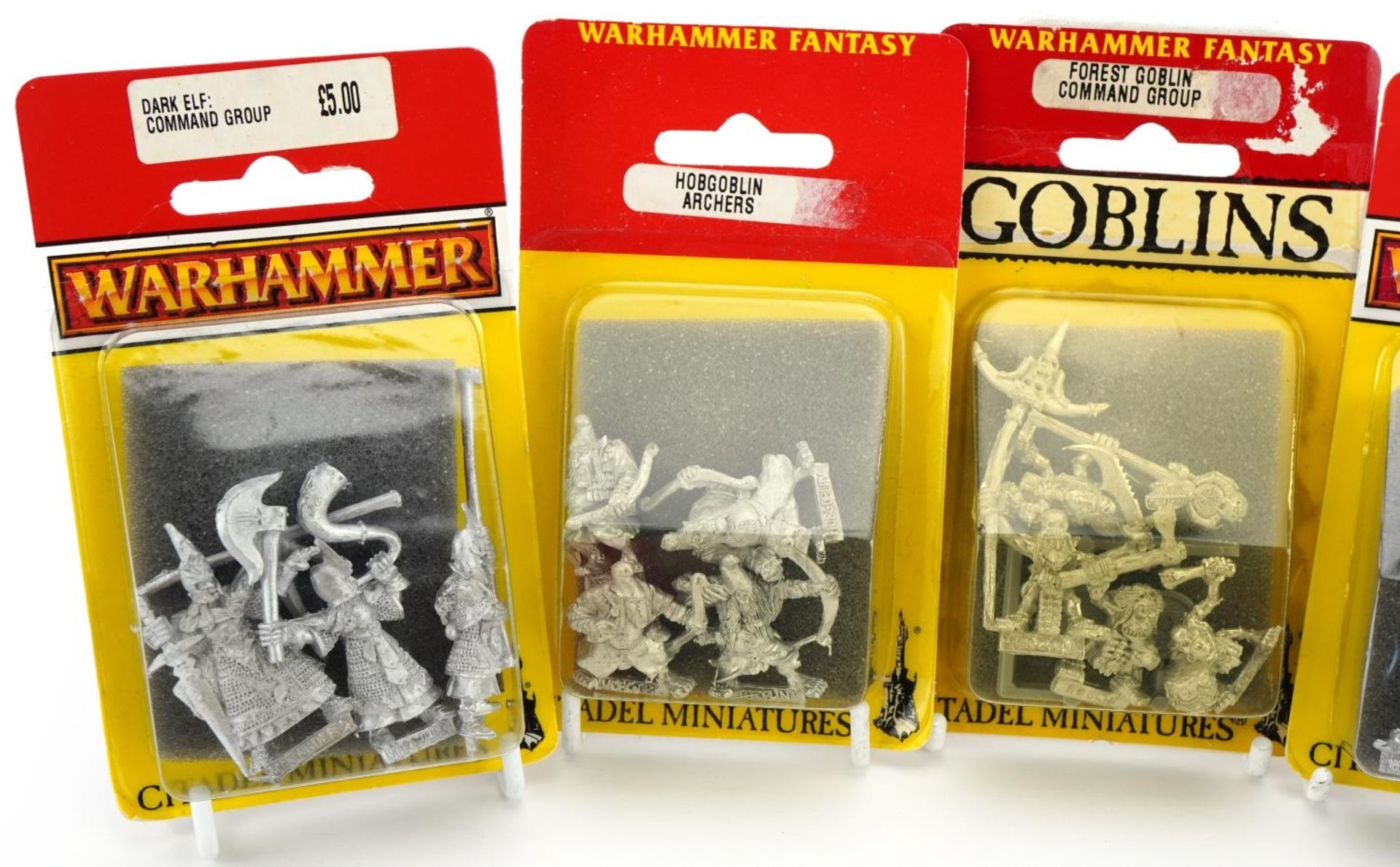 Five sealed packets of Warhammer Fantasy Citadel miniature Warhammer figures - Image 2 of 3