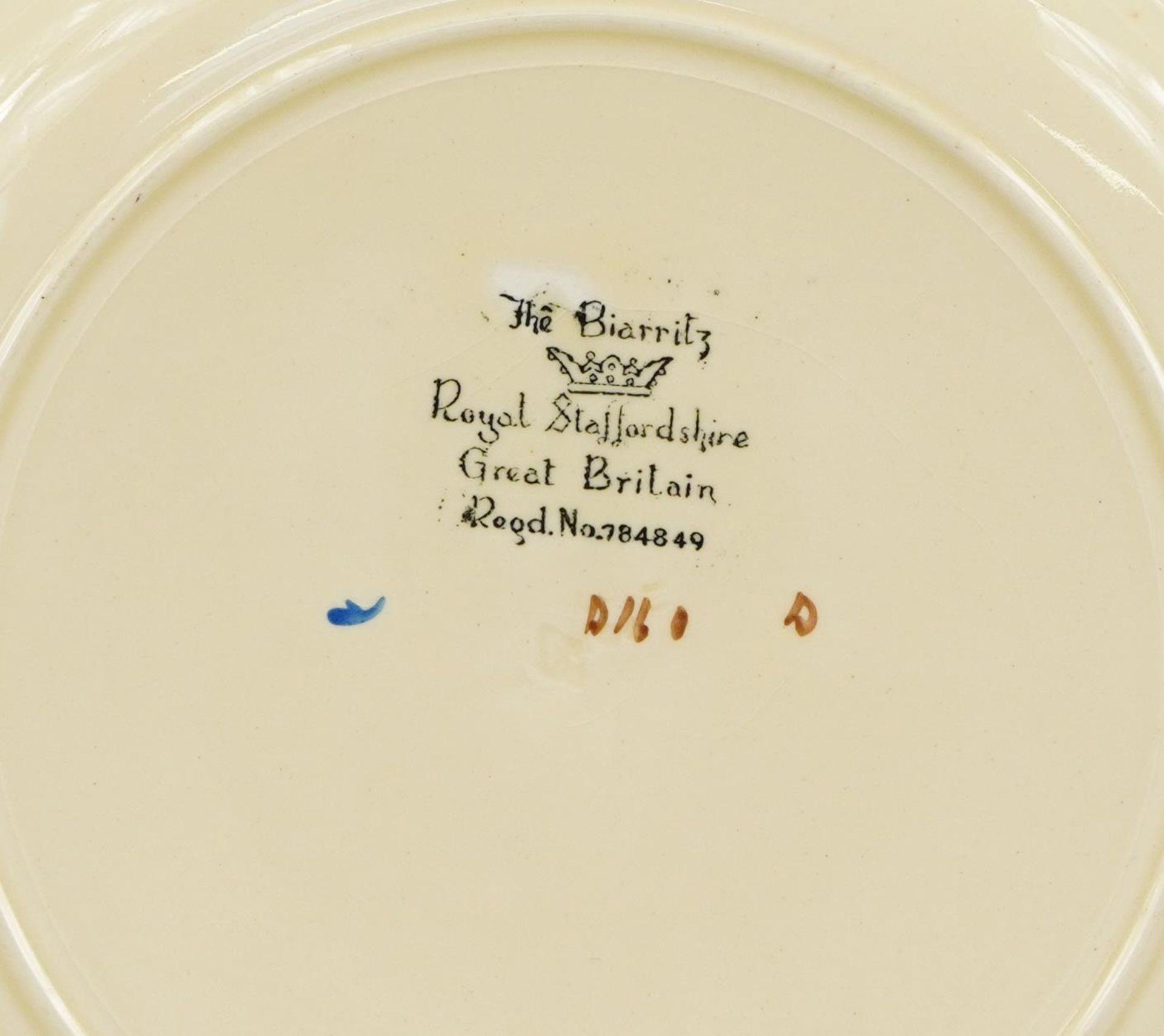 Collectable china comprising Carltonware shrimp and leaf bowl, Royal Staffordshire The Biarritz - Image 4 of 4