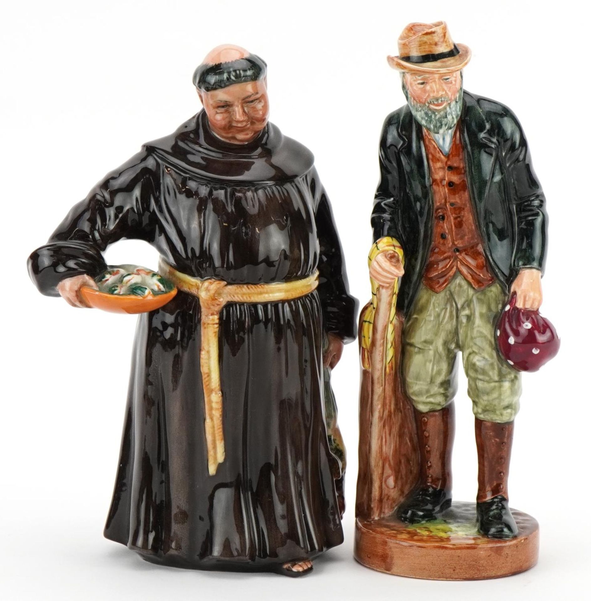 Two Royal Doulton figures comprising The Jovial Monk HN2144 and The Gaffer HN2053, the largest - Image 2 of 3