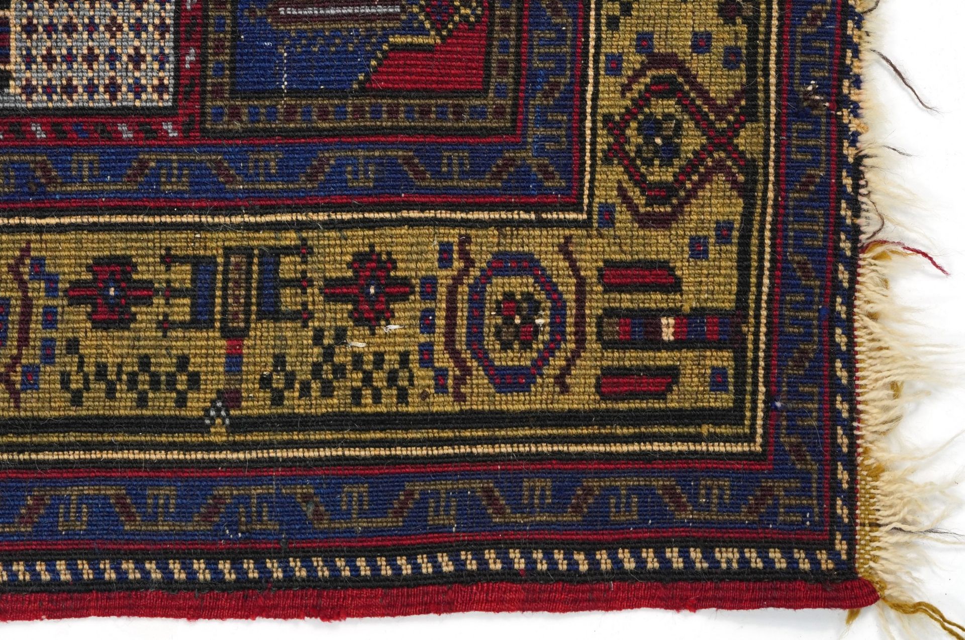 Rectangular Turkish rug, with all over geometric design, 200cm x 120cm - Image 6 of 6