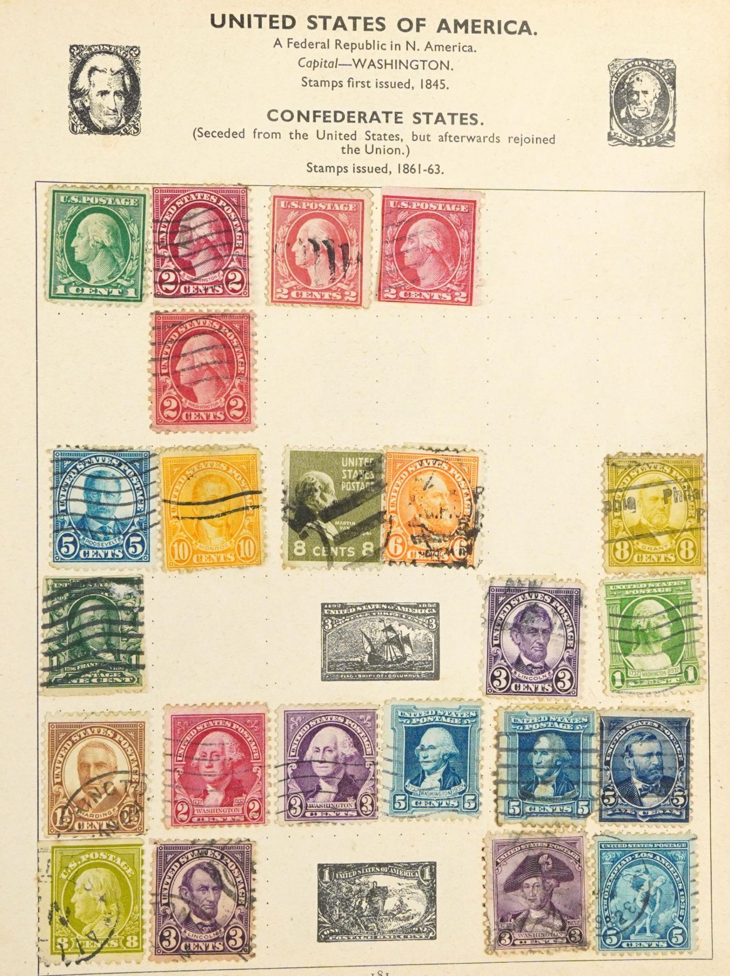 Collection of British and world stamps arranged in eight albums including Penny black and Penny reds - Image 2 of 15