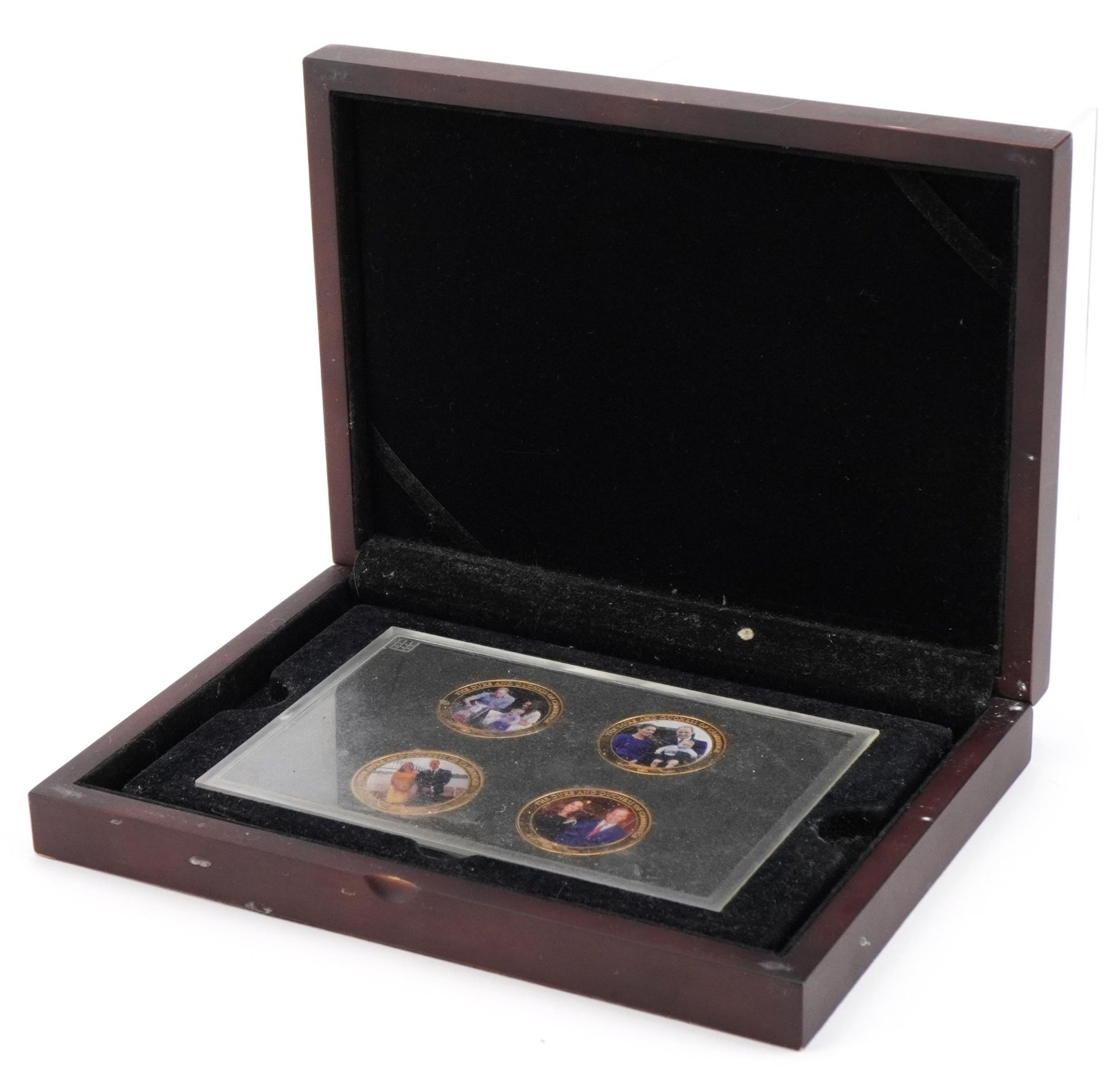 Celebrating the official Royal Tour of New Zealand and Australia, photographic four coin set with - Bild 2 aus 5