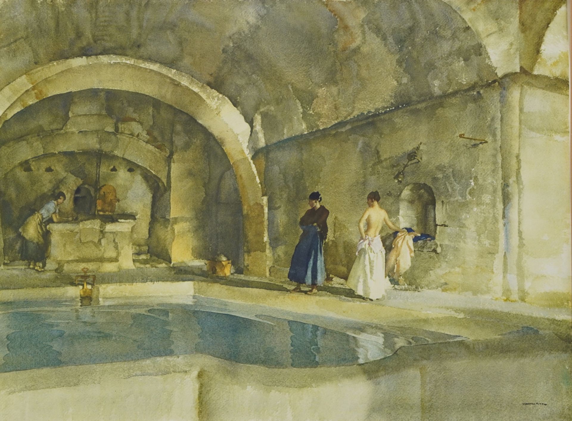 Sir William Russell Flint - Two pencil signed prints in colour, each with embossed blind stamp and a - Image 8 of 18