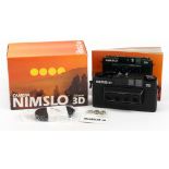 Nimslo 3D 35mm camera with box and instructions