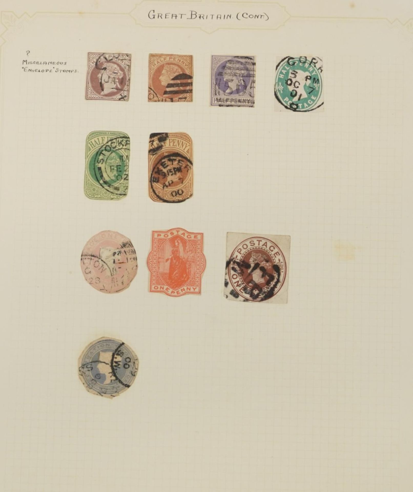 Collection of antique and later world stamps, some arranged in albums - Image 10 of 19