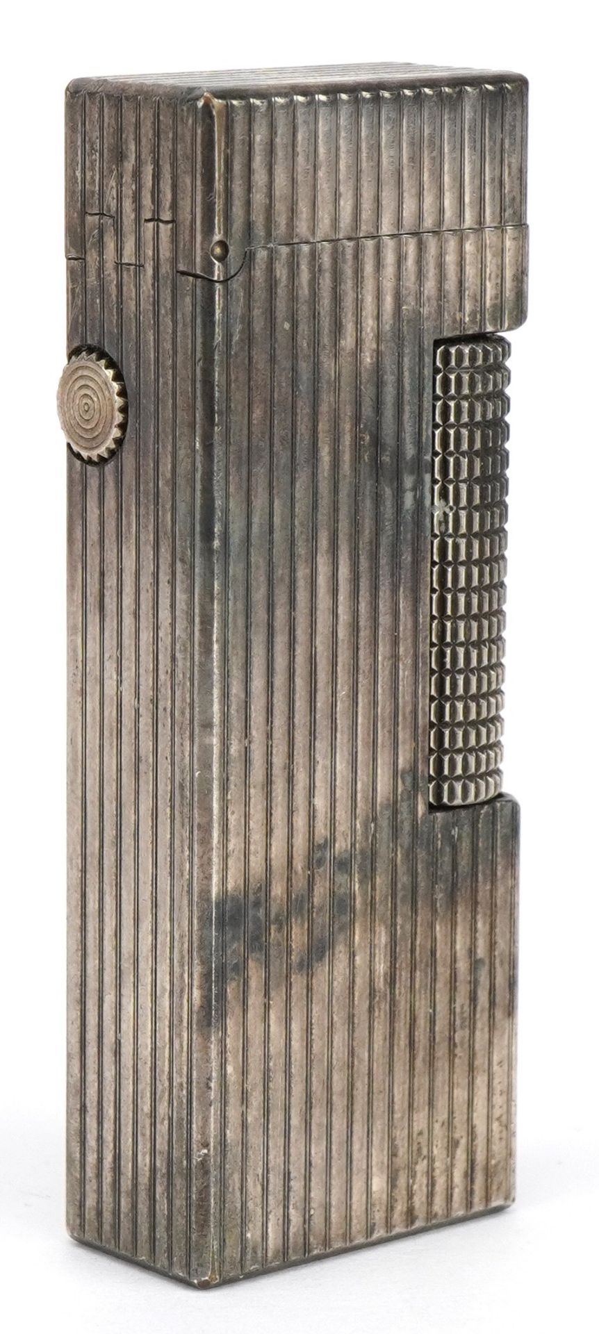 Dunhill silver plated pocket lighter - Bild 2 aus 3