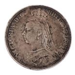 Victorian 1892 silver crown