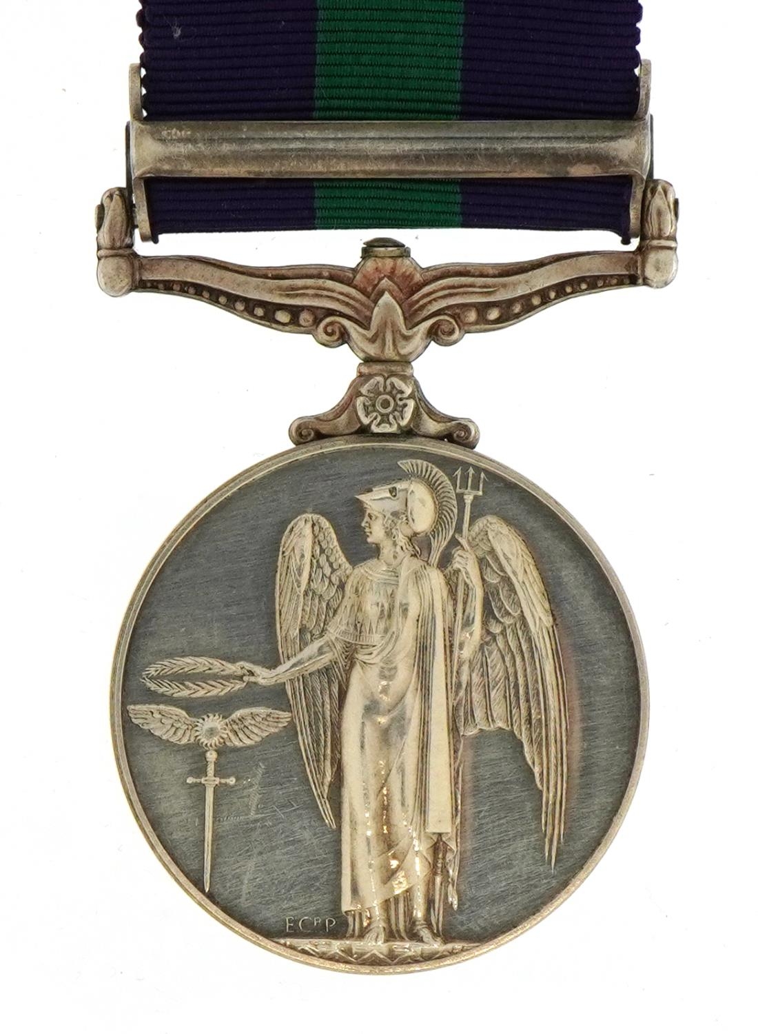British military Elizabeth II General Service medal with Malaya bar awarded to 22007469SIG.J. - Image 3 of 4