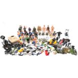 Large collection of vintage and later Action Man figures, vehicles, clothing and accessories