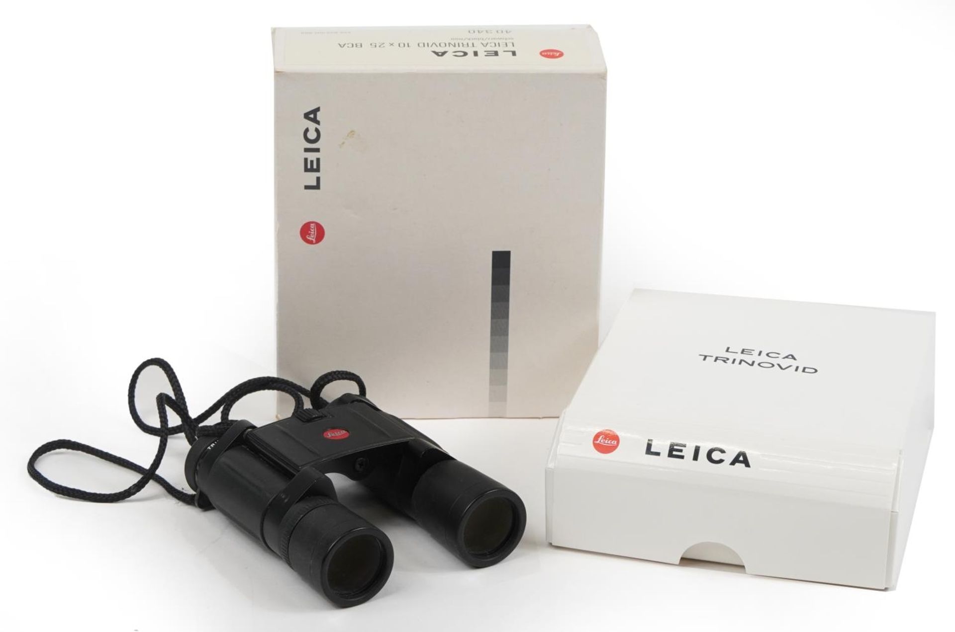 Pair of Leica Trinovid 10x25 BCA binoculars with box