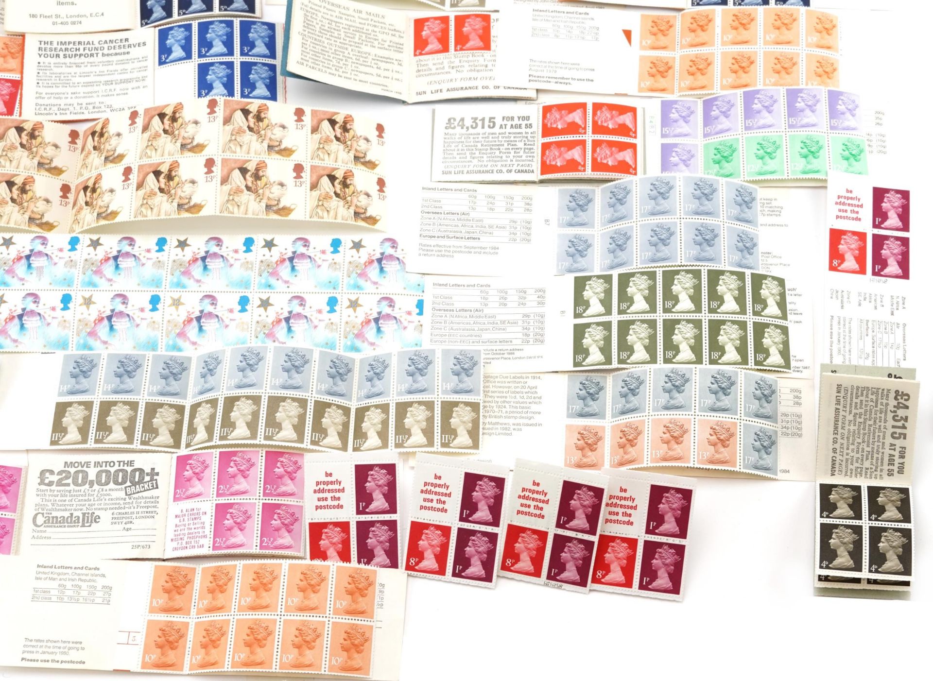 Unused stamp booklets including Save the Children and Shackleton & Gibraltar '74 - Bild 5 aus 5
