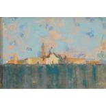 San Giorgio, Venice, Impressionist oil on canvas, various inscriptions including Nicole Koenig
