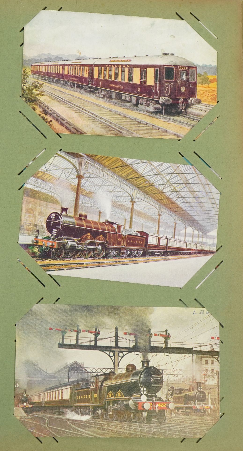 Album of ninety topographical and railway postcards - Image 4 of 6