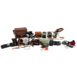 Vintage and later cameras, lenses and accessories including Pentax, Nikon, Bell & Howell and Sima
