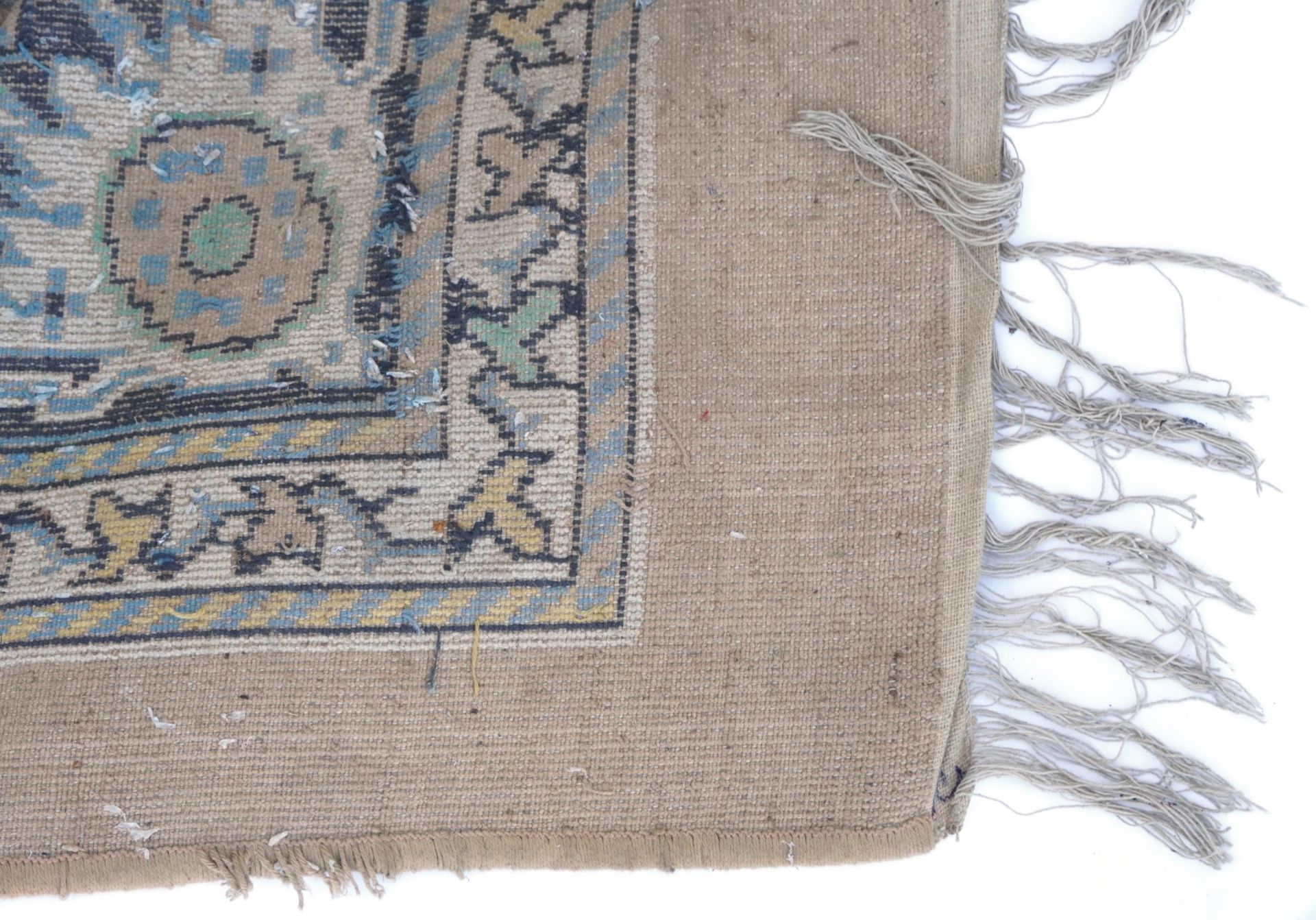 Rectangular Persian carpet having an allover floral design onto a brown ground, 310cm x 265cm - Bild 8 aus 8