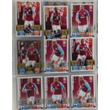 Topps Match Attak football cards, 2015-2016 season, including Arsenal, Liverpool, Manchester City,