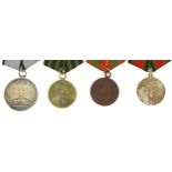 Four Russian military interest medals