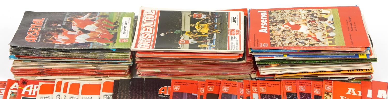 Collection of 1950s and later Arsenal Football Club official programmes and handbooks - Image 2 of 4