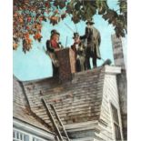 Richard Doyle - The Chimney Sweeps, pencil signed print in colour, limited edition 373/400, mounted,