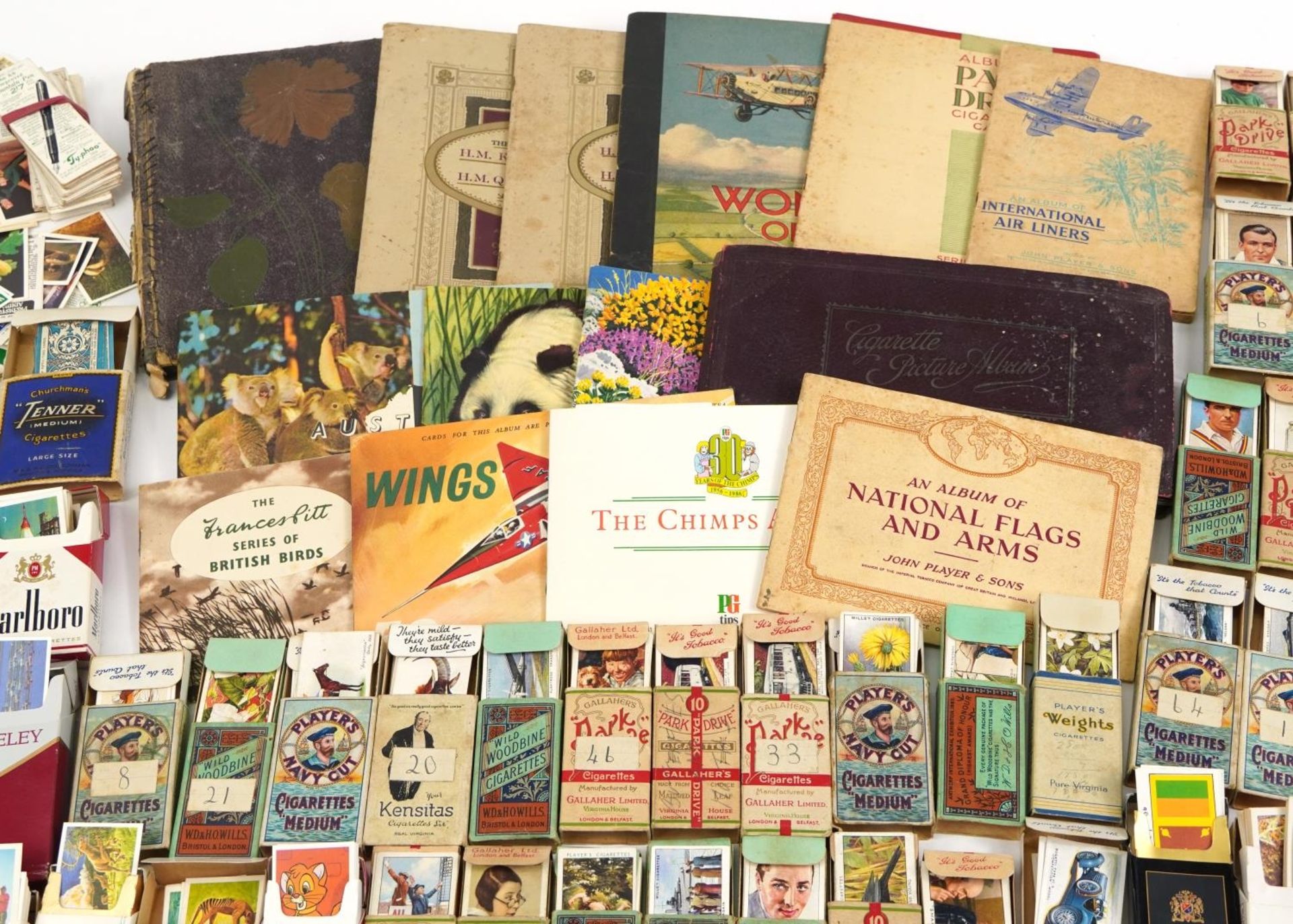 Extensive collection of cigarette and tea cards, some arranged in albums including Brooke Bond - Image 3 of 11