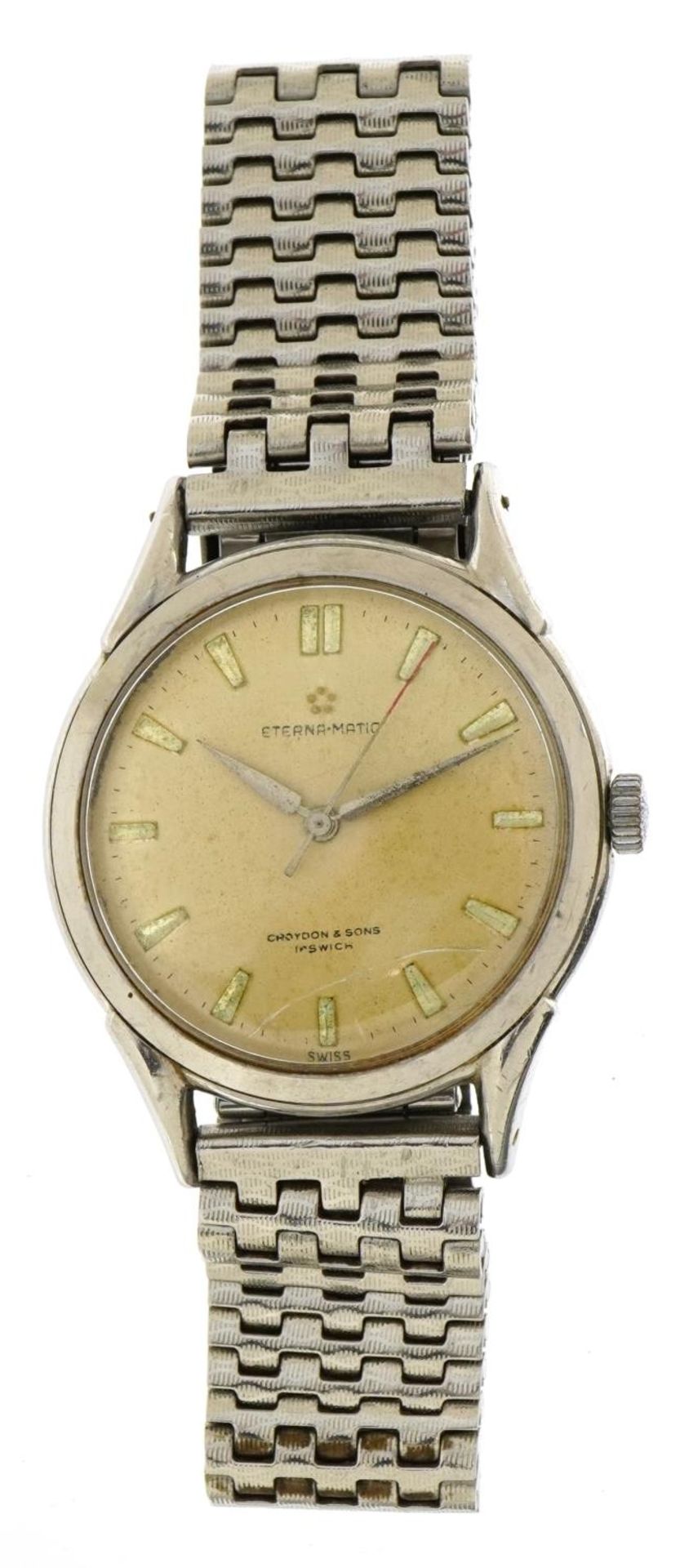 Gentlemen's Eterna Matic gentleman's automatic wristwatch, the case 36mm in diameter - Image 2 of 4