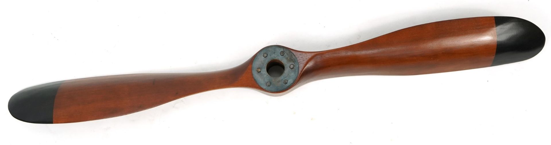 Military interest hardwood propeller, 150cm in length