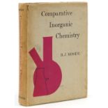 Comparative Inorganic Chemistry, hardback book with dust jacket by B J Moody London, Edward Arnold