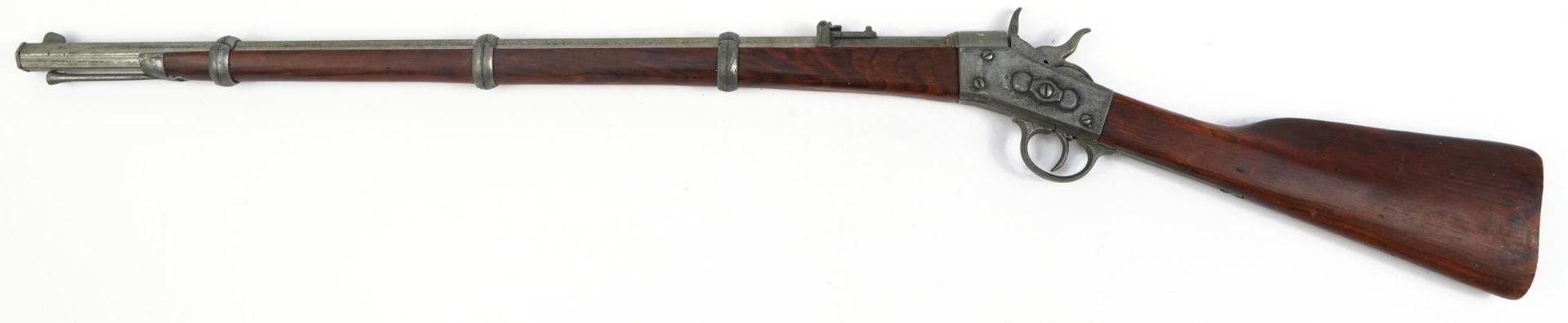 Decorative percussion rifle, 113cm in length - Bild 2 aus 2